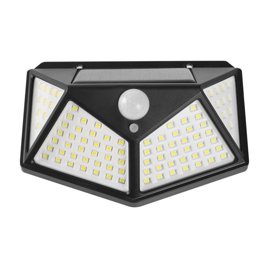 Lampa Solara cu 100 LED-uri si Senzor de Miscare - 600 Lumeni