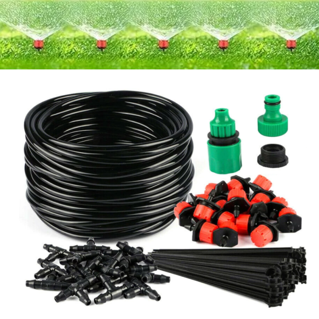 Kit Sistem Irigare Prin Picurare Profesional 20m - Economic si Eficient pentru Gradina