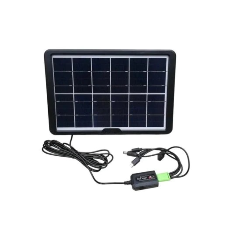Panou solar portabil, pentru incarcare dispozitive, cu intrare USB